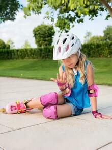 儿童多功能运动防护装备套装：适合年轻骑行者、滑板爱好者、攀岩者和户外探险者的必备安全装备