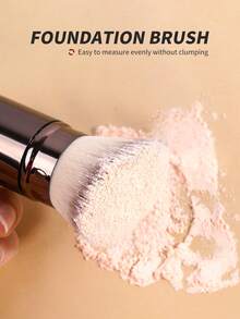 MAANGE 23pcs Makeup Brushes Set With Zipper Velvet Bag Makeup Tool Kit Flat And Angled Top Foundation Brushes Double-End Powder Blush Contour Make Up Brushes 13pcs Eyeshadow Brushes For Concealer Highlighter, Suitable For Travel - 23pcs makeup brushes with velvet bag - 查看 6