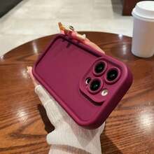 1pc For IPhone 17 Air 16 15 14 13 12 11 Pro Max Plus XS XR Candy Color Phone Case Stylish Shockproof Soft Cover Slim ProtectiveSuitable For IPhone 17 Air - 黑色 - 查看 5