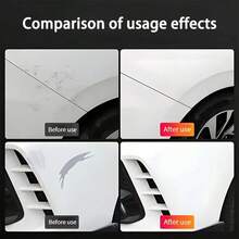 HGKJ 汽车补漆笔，红色补漆笔+去除剂，通用型，适用于深浅划痕，无需抛光，轻松快速修复车漆，高品质深划痕修复工具，汽车补漆笔刷，汽车维修工具，适用于汽车/摩托车/车身，汽车补漆笔，划痕修复，车辆颜色修复，翻新笔 - 彩色 - 查看 4