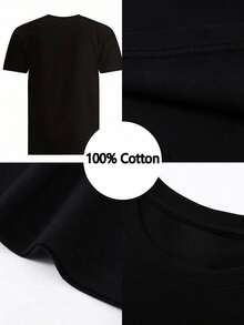 T-shirts pour hommes - Noir - Voir 2