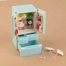 迷你冰箱模型，微缩场景冰箱装饰。非电动，适合14岁以上人群。 - 均碼 - 查看 6