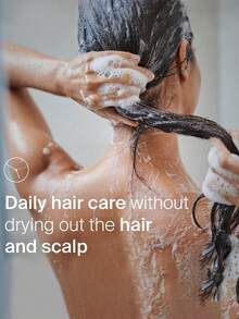 Sebamed 400ml Daily Shampoo, Gentle Cleansing Formula, Smooth Nourishing Texture, Daily Skin Protection, Soft Hair Care, Whole Family Daily Care - 400ml/13.53 Fl.oz - View 3