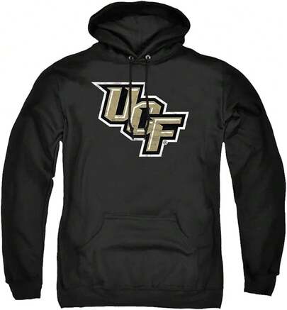 Winter Clothes For Women UCF Knights Official Distressed Primary Logo Unisex Adult Pull-Over Hoodie