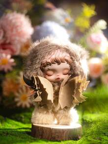 POP MART SKULLPANDA L'impressionnisme Series Vinyl Blind Box Plush Keychain Cute Doll Pendant Valentine's Day Gift Bag Charm Collectible Toy - Multicolor - View 3