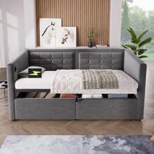 Bed Frames - Gray - View 1