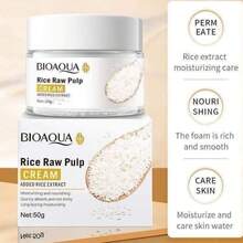 CREMA FACIAL DE ARROZ ACLARANTE BIOAQUA - Blanco - Ver 1