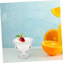 YQQ Artibetter Tazón de Vidrio para Postres Pequeños Transparente para Helados Pudines y Bebidas Frías Fiestas y Ocasiones Especiales2179 - Transparente - Ver 5