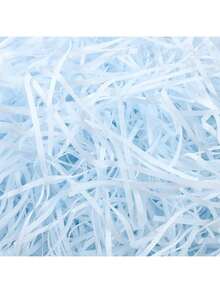 20克/包拉菲草纸碎，皱纹纸填充物，适用于礼盒装饰、情人节、圣诞节礼物，30种颜色可选