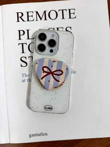 Valentine's Day INS Style Heart-Shaped Magnetic Phone Stand, Cartoon Phone Expandable Foldable Multi-Function Stand, Suitable For Magnetic Phone Cases - Multicolor - View 4