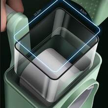 3-In-1 Rotary Manual Vegetable Chopper/Shredder/Slicer Set With 6 Interchangeable Stainless Steel Blades. Includes Non-Slip Mat, Suitable For Slicing Cheese, Vegetables, Nuts And Potatoes. Essential Kitchen Tool. - Green - View 6