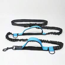 Sabuk Pinggang Lari Anjing Bebas Genggam, Sabuk Pinggang yang Dapat Diatur dengan Dua Pegangan, Cocok untuk Anjing Sedang hingga Besar, untuk Latihan Lari dan Jogging - MultiWarna - View 14