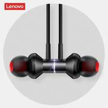 Lenovo HE05X Neckband Bluetooth Headphones - Wireless Sports Earbuds For Running/Gaming, IPX5 Sweatproof & Waterproof, High Sound Quality, Ultra-Long Battery Life