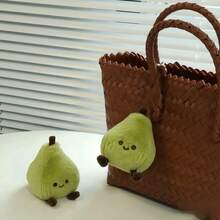Small Plush Pear Doll Doll, Cute Ornament Suitable As Gift For Girls, Backpack Pendant - Multicolor - View 7