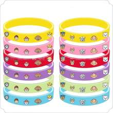 Paw Patrol 24个汪汪队立大功卡通硅胶腕带：这些汪汪队立大功主题腕带可用作派对礼物、房间装饰、墙面装饰、学校装饰、宿舍装饰、返校礼物、情人节礼物、斋月礼物和圣诞节礼物。 - 彩色 - 查看 6