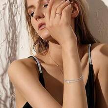 Pulseras para Muer alos para Muer Cumpleaños acelete Entes de Acero Inoxidable Pulseras oyeria Accesos Austable para Mama Noa Amiga - como en la foto - Ver 7