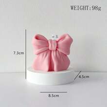 1pc Bow-Shaped Scented Candle, Long-Lasting Fragrance, Gift For Women, Home Decor, Aromatherapy, Suitable For Bedroom, DIY Gift. Also Applicable For Home Decoration, Fireplace, Living Room, Center Decor, Office, Valentine's Day Gift, Candle Set, Scented Candle, Friend Gift, Gift For Her. - Multicolor - View 13