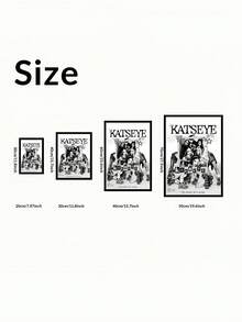 1张KatsEye女子组合K-Pop风格海报，适合宿舍、卧室、派对装饰 - 韩剧粉丝送给女生的礼物 - 彩色 - 查看 6