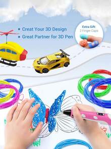 Sợi nhựa PLA dùng thay thế cho bút 3D, 20 màu, mỗi cuộn dài 3 mét/5 mét, màu sắc tươi sáng ngẫu nhiên, sợi nhựa PLA 1.75mm, mỗi màu dài 10 feet, gói mẫu sợi nhựa dùng cho bút/máy in 3D, tương thích với bút 3D Mynt3d/Scrib3d, nhiệt độ in cần cao hơn 190°C. - Màu be - Xem 3