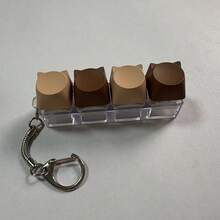 لعبة تخفيف الضغط بالأصابع، لعبة إغاثة الضغط الشخصية للمفاتيح، قلادة مفاتيح، هواية، مجموعة، لوازم حفلات، غطاء لوحة المفاتيح، اختبار مفتاح لوحة المفاتيح، لعبة فيدجت مبتكرة للتخفيف من التوتر