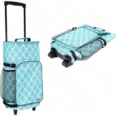 YQQ dbest products - Enfriador de Carrito Inteligente Ultra Compacto con Aislamiento extendido Plegable para Barbacoa Playa Verano baldosas marroquíes2179