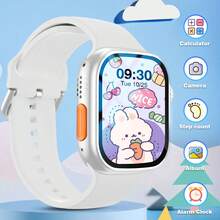 2026 New Children's Smart Watch, Multiple Sports Modes, Step Counting And Tracking Sports Data, With Wireless Calling Function, Can Answer/Call Calls, SMS Reminders, Music Playback And Custom Wallpapers, Silicone Strap, Suitable For Children's Watches Worn In Class Or On The Playground - 彩色 - 查看 12