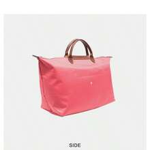 Bolso de mano plegable para mujer, con asa superior, diseño de bolso de mano de gran capacidad, regalo perfecto para novia - Rosa - Ver 4