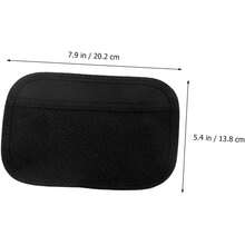 Bolsa de Almacenamiento para Coche Negra Grande 2 Unidades Bolsa Montada para Asiento de Automóvil Organizador para Artículos Diversos y Red de Almacenamiento Adecuado para - 1 - Ver 9