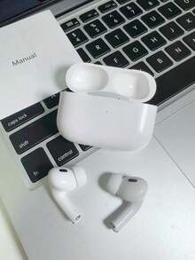 TWS 真无线耳机，带充电盒的无线耳机，电池续航时间超过 24 小时 - 白色 - 查看 2