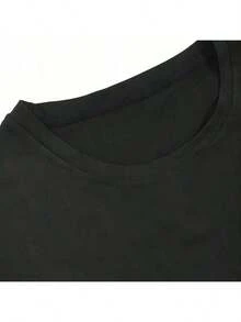 T-Shirt With Adorable Cat Graphic - White - View 6