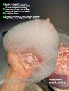 100粒/5合1洗衣凝珠,樱花香型。浓缩香氛,持久留香,多功能清洁护理,家庭装,适用于滚筒洗衣机。 - 彩色 - 查看 7