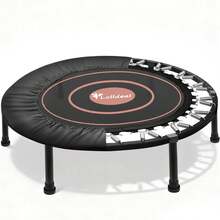 Trampolín Fitness 40 Pulgadas con 6 Patas,Antideslizantes,Fácil Montaje y Altura Baja para , Duradero y  para Adultos y Niños Uso en Interiores y Exteriores Soporta 100kg - 1 - Ver 3