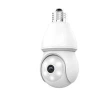 BOSSNEY 1080p WiFi Bulb Security Camera, 1080p HD WiFi Camera, 2MP Resolution, Color Night Vision, 360° Rotation, Automatic Face Tracking, Two-Way Audio, Smart Home Compatible.ICSee - White - View 12