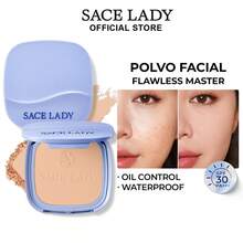 SACE LADY 珍珠蜜粉 控油防水 SPF 30 PA+++ 持久无瑕定妆粉 带镜子 - C00 - 查看 2