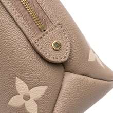 Louis Vuitton Authenticated  PRE-OWNED Bicolor Monogram Empreinte Giant Petit Palais Bag - 棕色 - 查看 10