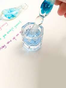 花朵玻璃蘸水笔，学生绘画书法文具，水晶玻璃笔，送朋友的礼品套装，学校奖品