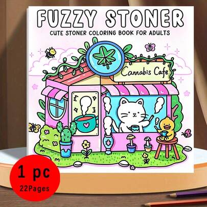 (Upgraded Luxury Version, Thickened Paper, 20.5 * 20.5cm) "Cute Companion Coloring Book", Suitable For Couples And Families, Suitable For Parties, Valentine's Day Birthdays, And Other Holidays. Painting And Study Supplies, 22 Pages, Books, Coloring Books, Study Supplies, School, Christmas, Halloween, Birthdays, Back To School Gifts, Coloring Books, Adult, Christmas Gifts, Coloring Books,Art Supplies