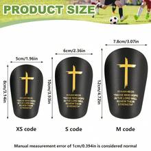 1 Pair Mini 40:31 Football Training Inserts, Match Training Pads - Comfortable To Wear, Durable And Wear-Resistant
