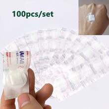 200/100/60/10 片/套 透明手指绷带，石膏敷料，高弹力急救绷带