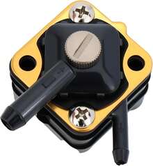 Carbman 18-7350 Bomba de combustible compatible con motores Sierra Johnson Evinrude 391638 395091 397274 397839 6 8 9.9 15 HP 1981-1998 para Mallory 9-35350 - negro - Ver 4