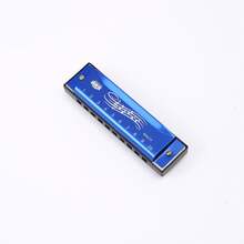 Harmonica Key Of C 10 Hole Chromatic Harmonica C With Case For Beginner Gift With Case - Multicolor - View 7