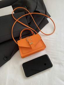 Bolso de mano mini de moda, bolso de hombro versátil y ligero de mujer