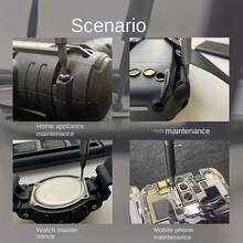 25-In-1 Precision Screwdriver Set, Magnetic Screwdriver Bits, Portable Multi-Function Repair Tool Kit, Durable Alloy, For Disassembling Smartphones, Tablets, Electronics, Eyeglasses, Watches, Jewelry - Fits Various Screw Heads - Multicolor - View 8