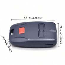 Transmisor inalámbrico de 2/4 botones con código de desplazamiento de 433 MHz para abrir puertas de garaje de forma inalámbrica - Azul Marino - Ver 2