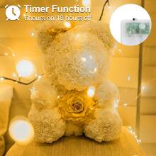 6-Piece Set Of Warm White Fairy String Lights For Christmas Decorations, Battery Powered, 39 Feet Total, 120 LED Mini Battery Powered Flashing Firefly Lights, Excellent DIY Choice, Party Lights, Valentine's Day Gift Lamp, Surprise Atmosphere Lights,It Can Be Set For 6 To 18 Hours - 暖白色 - 查看 4