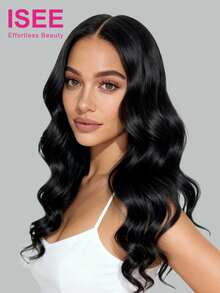 ISEE Hair Upgrade Wear And Go Glueless Body Wave 6*4 HD Pre-Bleached Mini Knots Lace Wig Pre-Cut Closure Lace & Pre-Plucked Hairline Unprocessed Human Wig Hair 180% Density 8-14 Bob 16-30 Regular Inch High Density High Quality Wig Vacay Vibes Active Energy Travel Essential Holiday Outfits Bridesmaid Gifts Sport Vacation Travel - SNatural - View 2