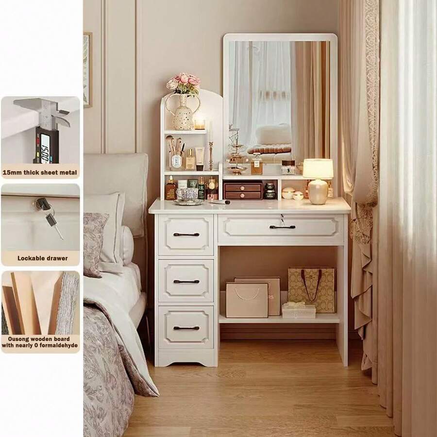 Vanities & Vanity Benches - White - View 1