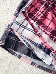 Bộ 3 quần short kẻ caro cho nữ. - Nhiều màu - Xem 5