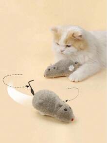 新产品包括猫玩具系列、户外猫玩具、互动老鼠玩具、无电池机械老鼠玩具、逼真的模拟效果以帮助消耗猫咪精力的玩具、适合室内猫咪互动的玩具以及宠物自娱自乐玩具。 - 彩色 - 查看 3