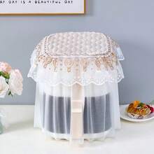 Lace Fabric Multi-Functional Dust Cover For Air Fryer, Rice Cooker, Blender, Kitchen Appliances